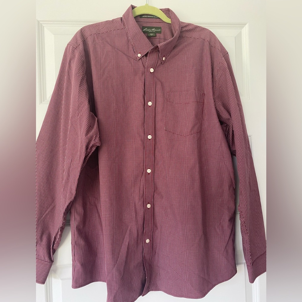 NWOT Eddie Bauer Casual Button Down Shirt